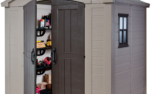 Пластиковый сарай Factor 6-8 (4,7 кв.м.)