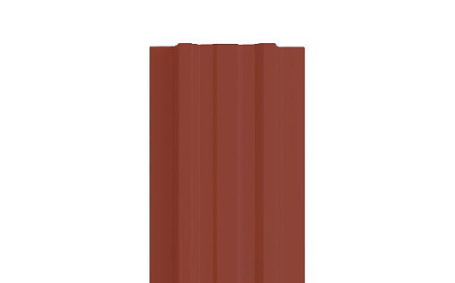 Штакетник Металл Профиль Lane-T 16,5x99 с покрытием Полиэстер 0,45 мм RAL 3011