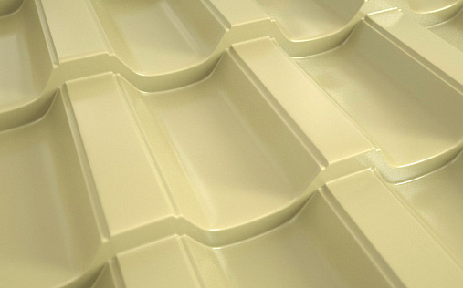 Металлочерепица Трамонтана-M RAL 1014 с покрытием NormanMP 0.5 мм