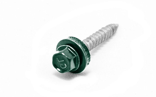 Кровельный саморез Grand Line Pro 4,8x35 мм RAL 6005 (250 шт.)