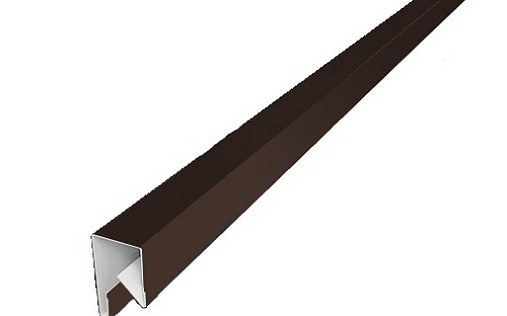 Планка П-образная заборная 17 RR 32 с покрытием GreenСoat Pural 0.5 мм