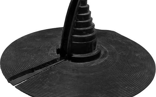 Проходка прямая Master Flash FR №1R диаметром 19-90 мм, 430х430 мм, чёрный, EPDM