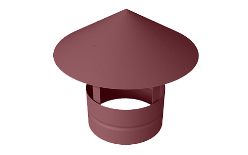 Дымник на трубу круглый 180 мм с покрытием Atlas 0.5 мм