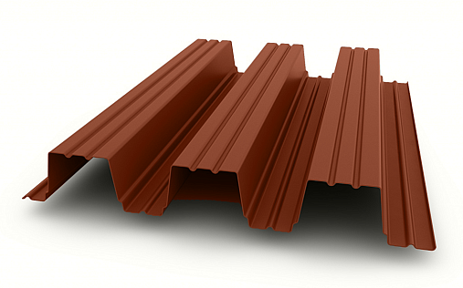 Профнастил Н114-750 0,7 мм Полиэстер RAL 8004