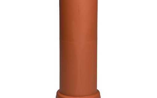 Вентиляционный выход канализации Vilpe диаметром 110/500 мм Кирпичный