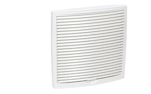 Наружная вентиляционная решётка Vilpe 240x240 Белый