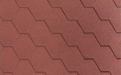 Гибкая черепица Katepal Classic-KL Красный