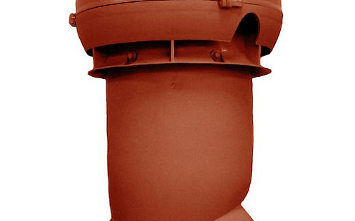 Приточный вентиляционный элемент Vilpe Intake 160P/ИЗ/500 Кирпичный