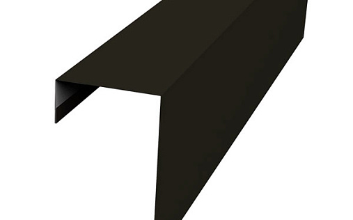 Торцевая фасадная планка фальц 65 мм Grand Line с покрытием Satin 0,5 мм RR 32