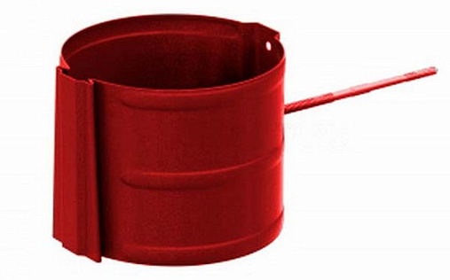 Кронштейн трубы на кирпич Vegastyle 90 мм RAL 3005