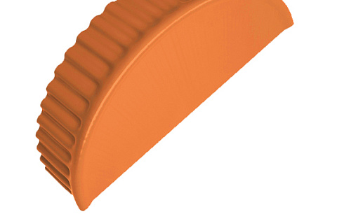 Малая торцевая заглушка Grand Line с покрытием Полиэстер 0,45 мм RAL 2004