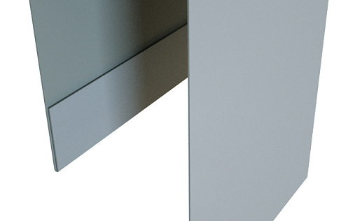 Планка П-образная Блок-Хаус new Grand Line с покрытием Satin 0,5 мм RAL 7004