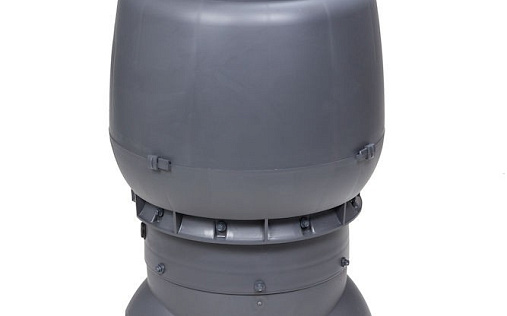 Вентиляционный выход Vilpe XL диаметром 200/ИЗ/500 мм Серый