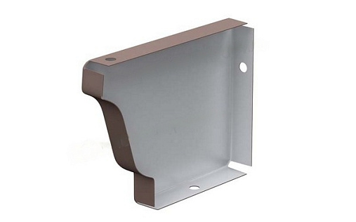 Заглушка желоба правая 120 мм МП Бюджет RR 32