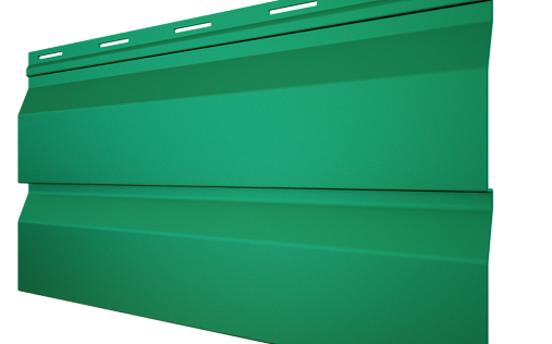 Металлический сайдинг Металл Профиль Корабельная доска RAL 5021 с покрытием Полиэстер 0.4 мм