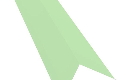 Торцевая планка 142x100 Grand Line с покрытием Полиэстер 0,45 мм RAL 6019