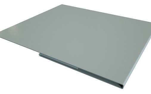 Планка финишная 48x25 Grand Line с покрытием Satin 0,5 мм RAL 9006