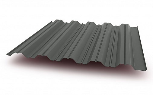 Профнастил НС35-1000 0,5 мм Полиэстер RAL 7005