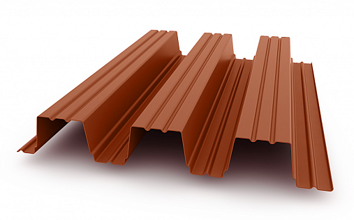 Профнастил Н114-750 1,0 мм Полиэстер RAL 8004