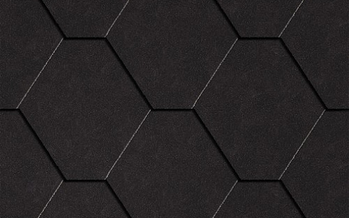 Гибкая черепица Icopal Plano Natur Графитно-черный