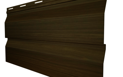 Металлический сайдинг Grand Line Корабельная доска Coffee Wood с покрытием Colority Print 0.45 мм
