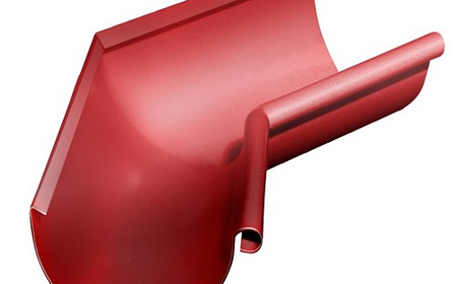 Угол желоба внутренний Grand Line 135° 125 мм RAL 3011