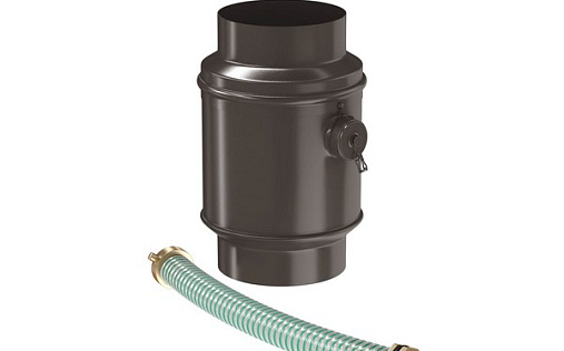 Цилиндрический водосборник Aquasystem Премиум 90 мм, Rooftop Drain PU, RR 32