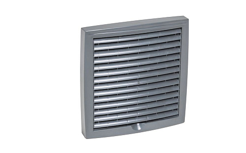 Наружная вентиляционная решётка Vilpe 150x150 Серый