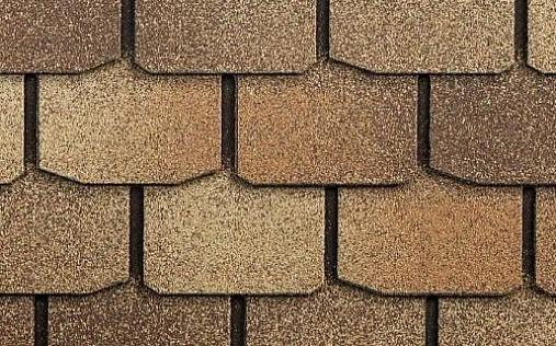 Гибкая черепица Shinglas Модерн Бархан