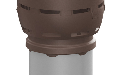 Вентиляционный выход Vilpe Flow XL 250C/ИЗ/450 Коричневый