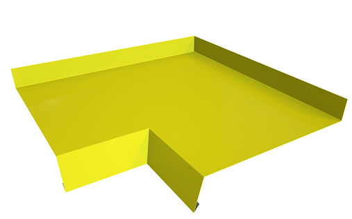 Угол отлива 200 внутренний Grand Line с покрытием Полиэстер 0,45 мм RAL 1018