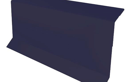 Планка примыкания в штробу Grand Line с покрытием Полиэстер 0,45 мм RAL 5002