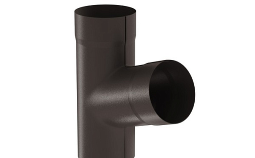 Тройник Aquasystem Премиум 100 мм, Pural Matt, RR 32