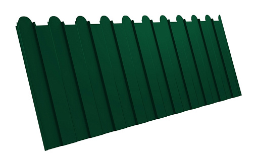 Фигурный профнастил С8-1150 (A) с покрытием Полиэстер 0.45 мм RAL 6019