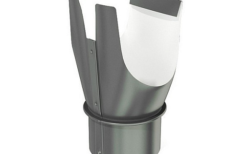 Водосточная воронка Эконом 125 мм RAL 7024