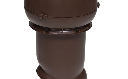 Вентиляционный выход Vilpe диаметром 160/ИЗ/500 мм Коричневый