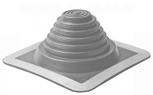 Проходка прямая Master Flash №3 диаметром 6-102 мм, 210х210 мм, серый, силикон