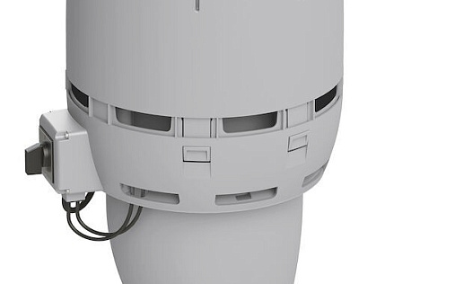 Вентилятор Vilpe Flow ECo110P/110/500 Светло-серый