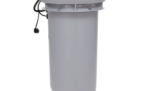 Вентилятор с шумопоглотителем Vilpe ECo220Р/160/700 Светло-серый