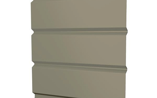 Металлический софит без перфорации Grand Line с покрытием Полиэстер 0,45 мм RAL 7004