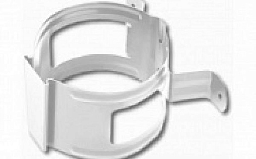 Кронштейн трубы на дерево Vegastyle 90 мм RAL 9003