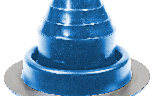 Проходка прямая Master Flash №2 диаметром 45-75 мм, 155х155 мм, синий, EPDM