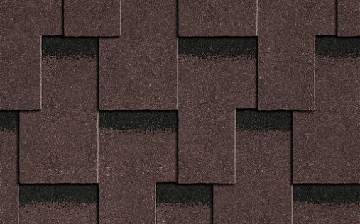 Гибкая черепица Icopal Plano Claro Натурально-коричневый