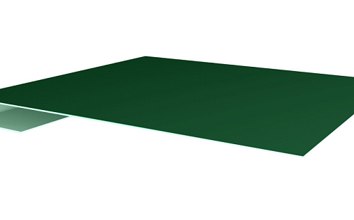 Планка завершающая Grand Line с покрытием Satin 0,5 мм RAL 6005