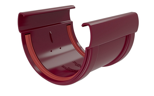 Соединитель желоба ПВХ Grand Line Дизайн 135/90 RAL 3005