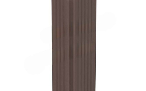 Водосточная труба Foramina Прямоугольная 76х102 мм 2 м RAL 8017