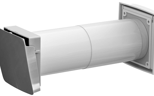 Приточный клапан с термостатом Vilpe Wive улучшенный Серый