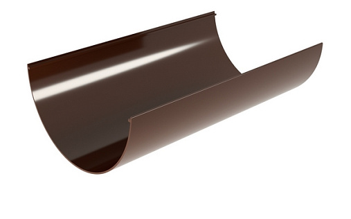 Желоб полукруглый 120 мм ПВХ Grand Line Классика 3 м RR 32