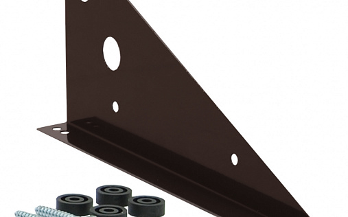 Кронштейн снегозадержателя универсальный Optima RAL 8017