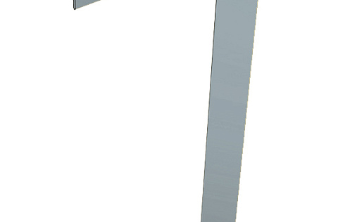 Торцевая кровельная планка фальц 65x97 Grand Line 0,5 мм Оцинкованная